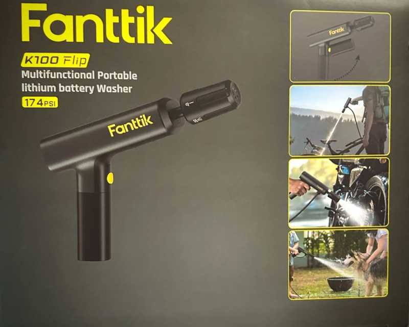 Portable Cordless (USB C Charge) Pressure Washer